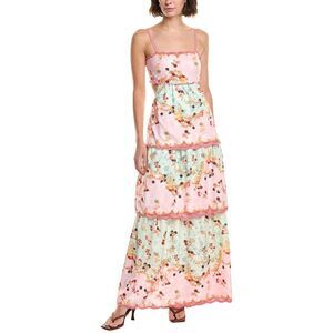 Abbey Womens  Maxi Dress, Pink